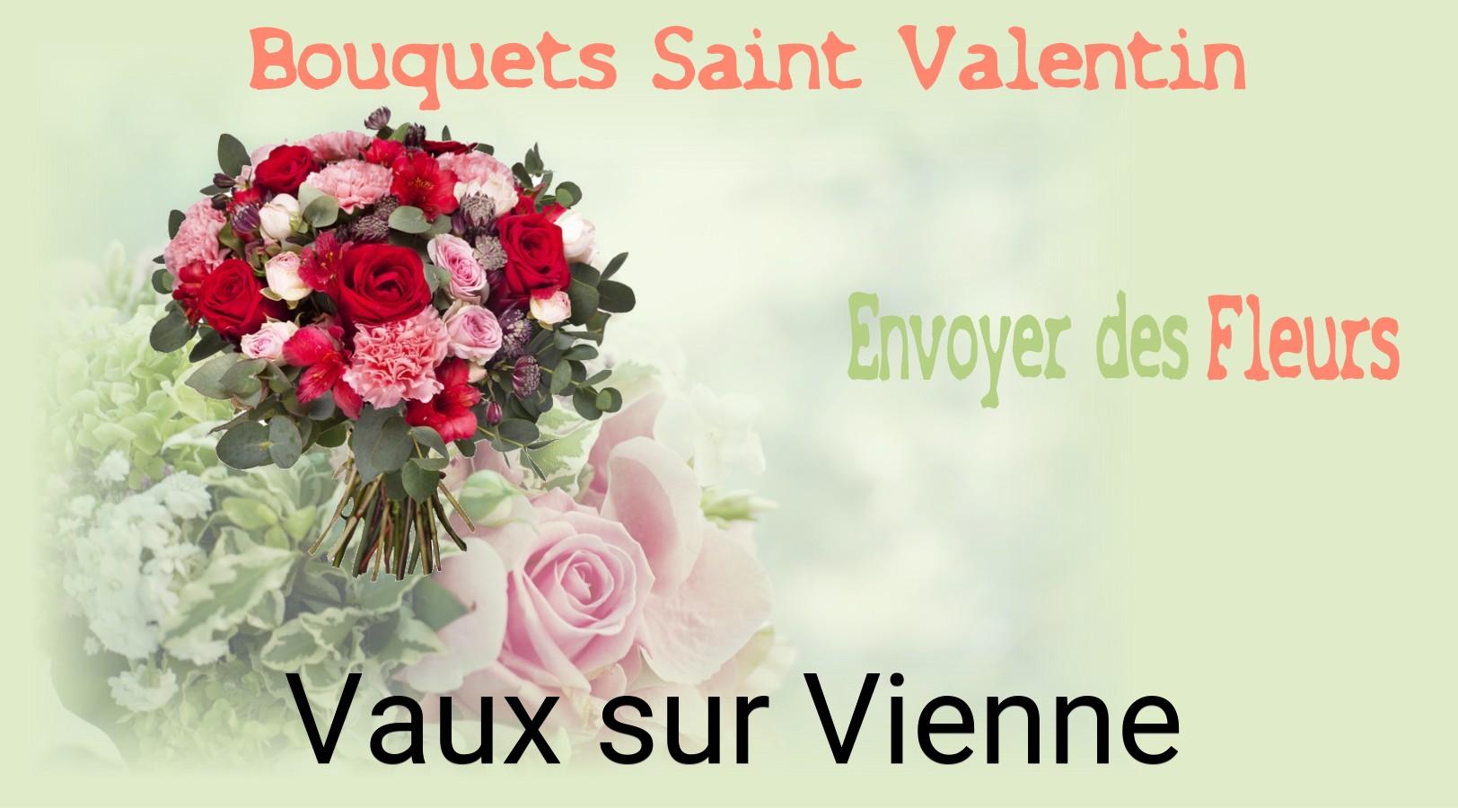 Roses de Saint-Valentin livrées à Vaux-sur-Vienne